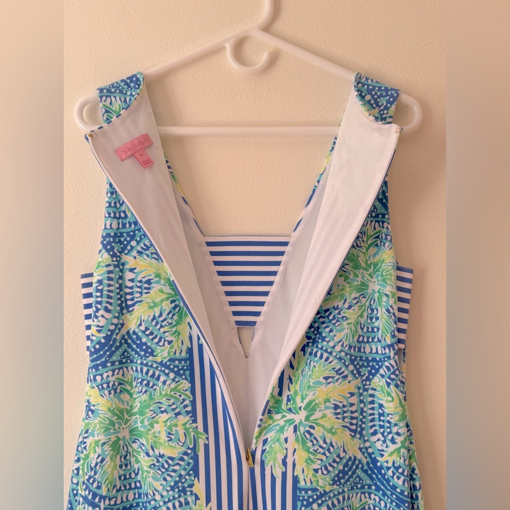 Lilly Pulitzer Chiara striped/floral shift M - Picture 8 of 10